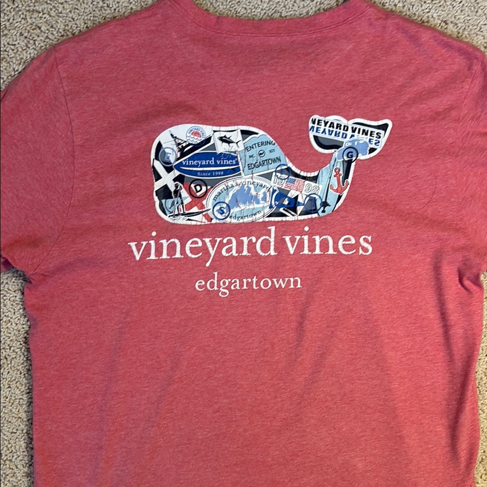 Vineyard Vines Red Graphic T-Shirt